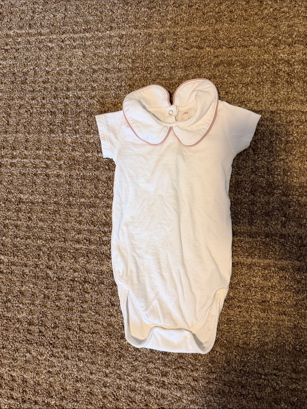 Oso & Me peter pan collar onesie - 6m